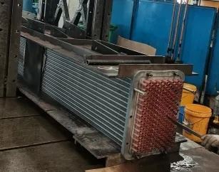 Copper Tube Cooler Heat Exchanger Intercambiador De Calor For Samsung Centrifugal Air Compressor price